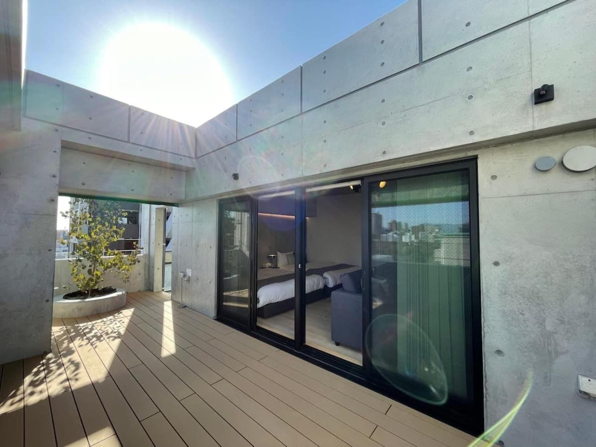Bhotel Nekoyard - Scenic Penthouse Studio With Jacuzzi & Spacious Terrace Hiroshima Exterior photo
